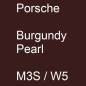 Preview: Porsche, Burgundy Pearl, M3S / W5.